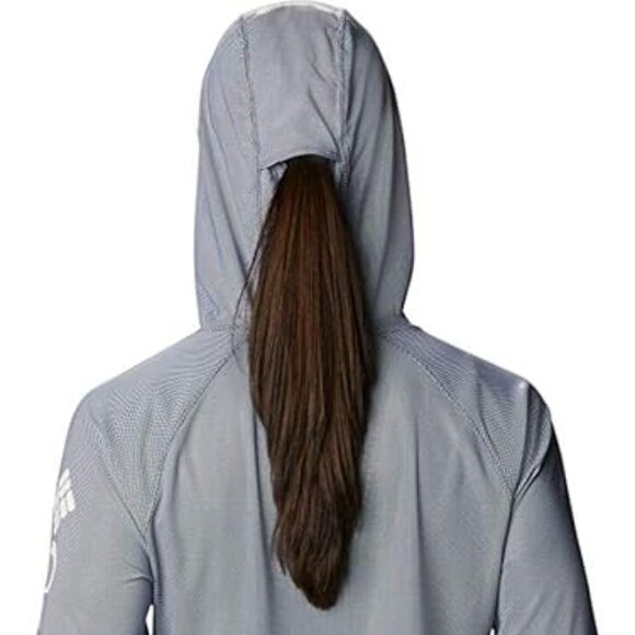 🆕Columbia Women's Tidal Deflector Hoodie, 1X- Harbor Blue, Brand NEW, Authenti - Picture 3 of 6